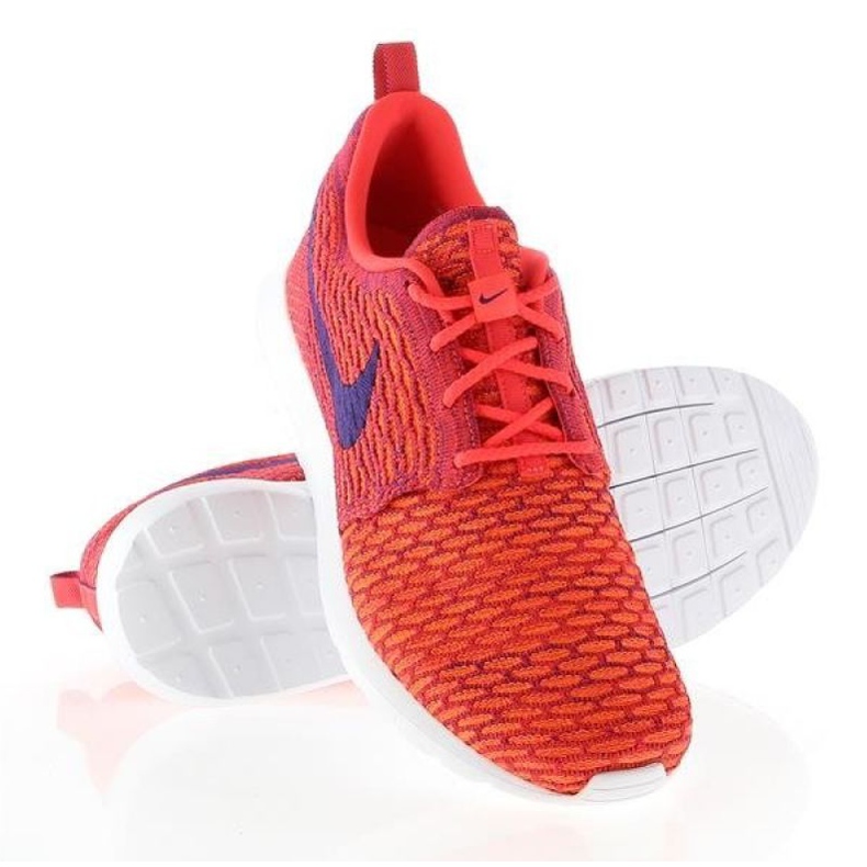 Nike Flyknit Rosherun M 677243-600 rouge 1
