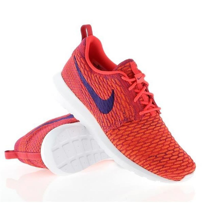 Nike Flyknit Rosherun M 677243-600 rouge 2