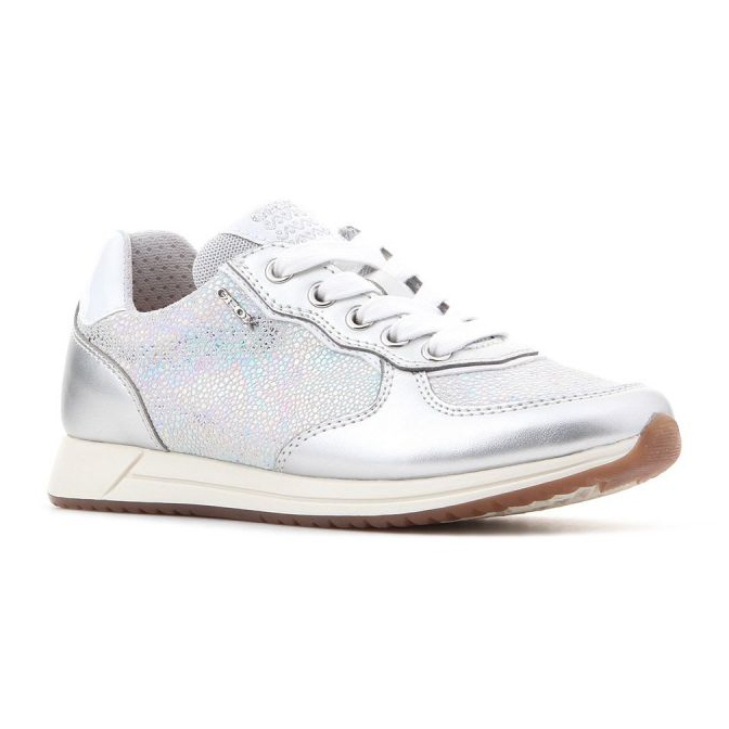 Chaussures Geox J Jensea GD J826FD 007NF C1355 argent 1