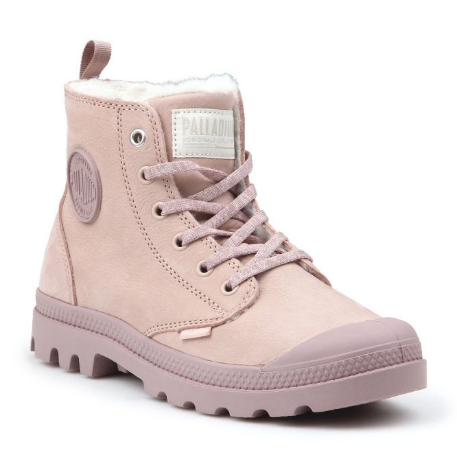 Chaussures Palladium Pampa Hi Z Wl W 95982-671-M rose 1 Chaussures Palladium Pampa Hi Z Wl W 95982-671-M rose 1