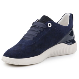 Chaussures Geox D Theragon C-Suede W D828SC-00022-C4294 bleu 3
