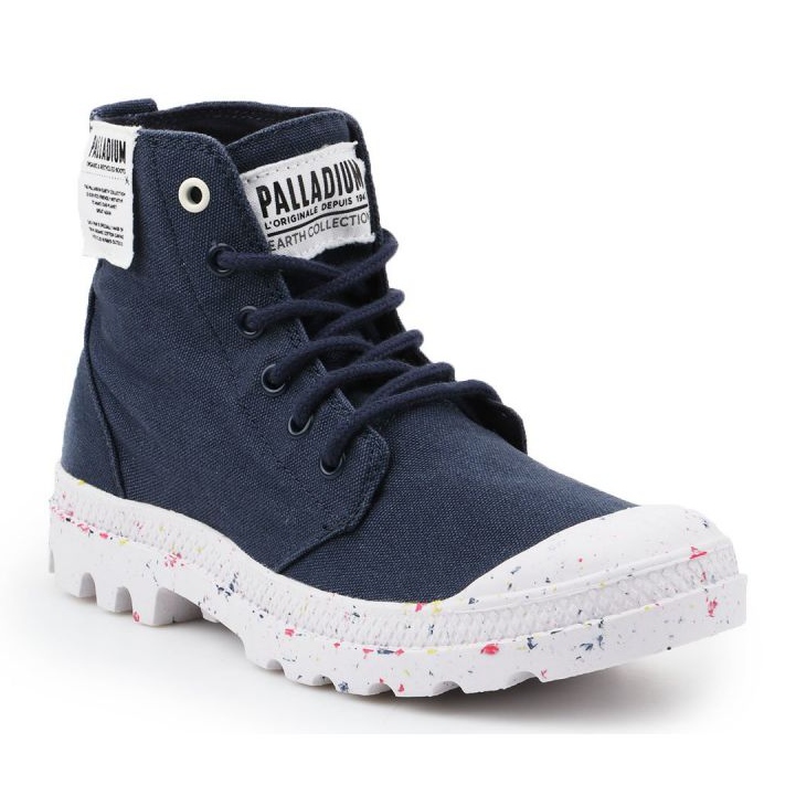 Chaussures Palladium Hi Organic Mood W 96199-458 bleu 1