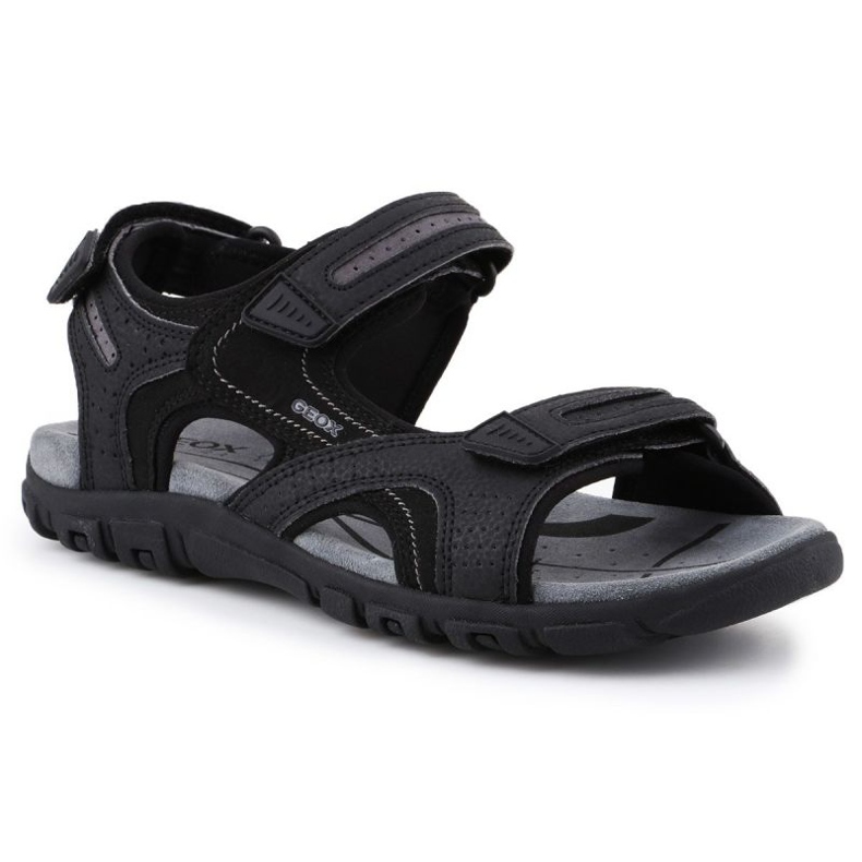 Sandales Geox U S. Strada DM U8224D-050AU-C9310 noir 1