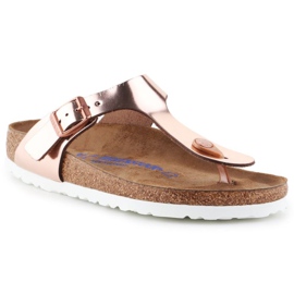 Birkenstock Gizeh Bs Met W 1005049 d'or 1