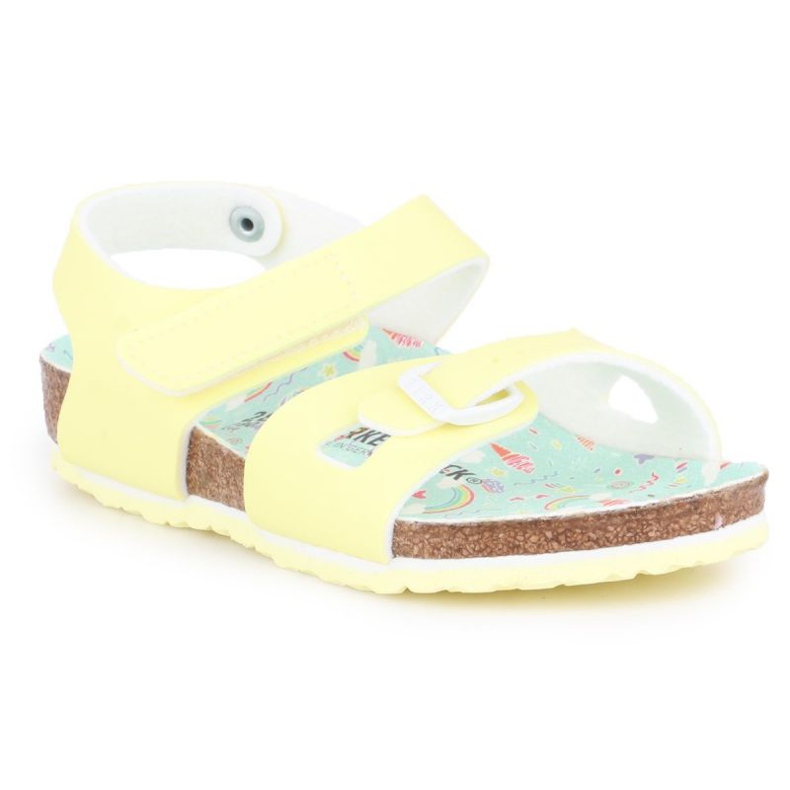 Birkenstock Colorado Enfants Bs 1016039 noir jaune 1
