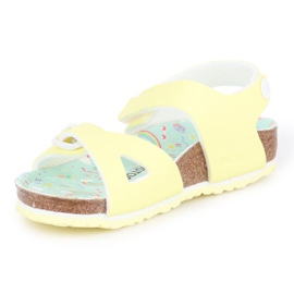 Birkenstock Colorado Enfants Bs 1016039 le noir jaune 3