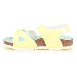 Birkenstock Colorado Enfants Bs 1016039 le noir jaune 4