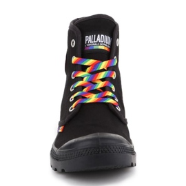 Chaussures Palladium Pampa Pride Noir / Arc-en-ciel W 76521-054-M 2