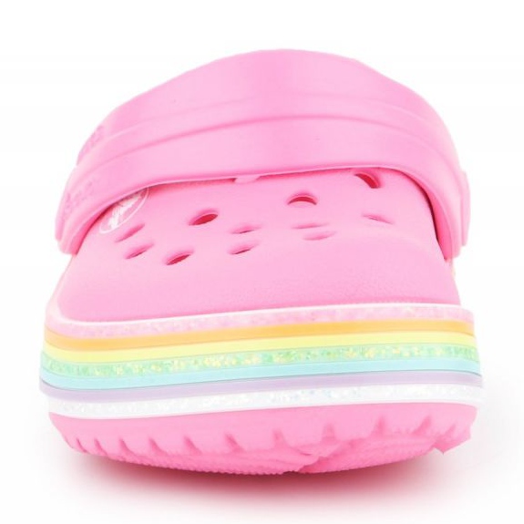 Crocs Crocband Rainbow Glitter Clg K 206151-669 rose 2 Crocs Crocband Rainbow Glitter Clg K 206151-669 rose 2