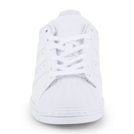 Chaussures Adidas Superstar W FV3285 blanc 2