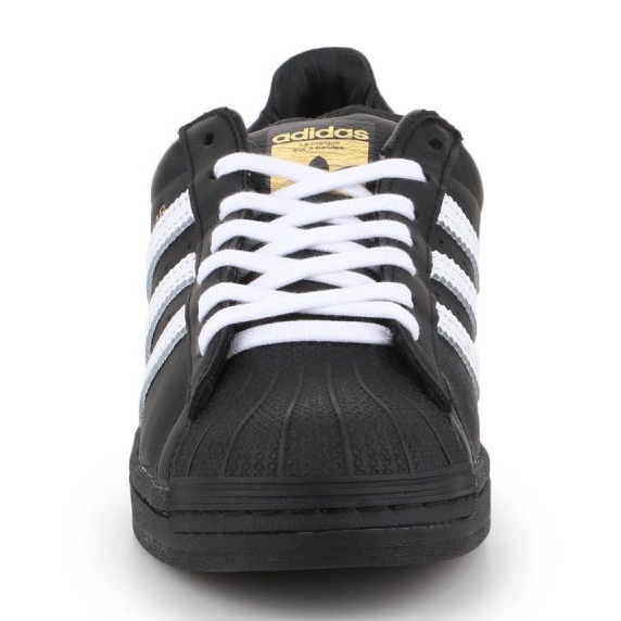Chaussures Adidas Superstar Laceless M FV3018 noir 2