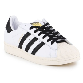 Chaussures Adidas Superstar Laceless M FV3017 blanc 1