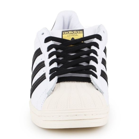 Chaussures Adidas Superstar Laceless M FV3017 blanc 2
