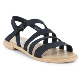 Crocs Tulum Sandale W 206107-00W noir 1
