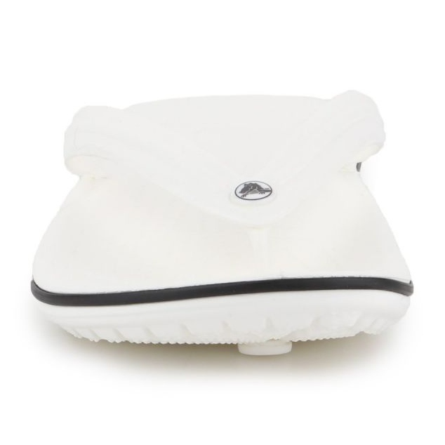 Crocs Crocband Flip W 11033-100 blanche 2 Crocs Crocband Flip W 11033-100 blanche 2