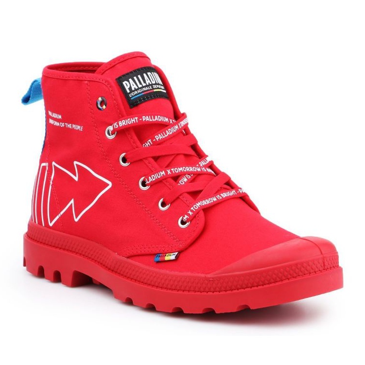 Chaussures Palladium Pampa Dare Pc U 76862-633-M rouge 1 Chaussures Palladium Pampa Dare Pc U 76862-633-M rouge 1