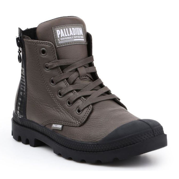 Chaussures Palladium Pampa Ubn Zips W 96857-213-M brun 1