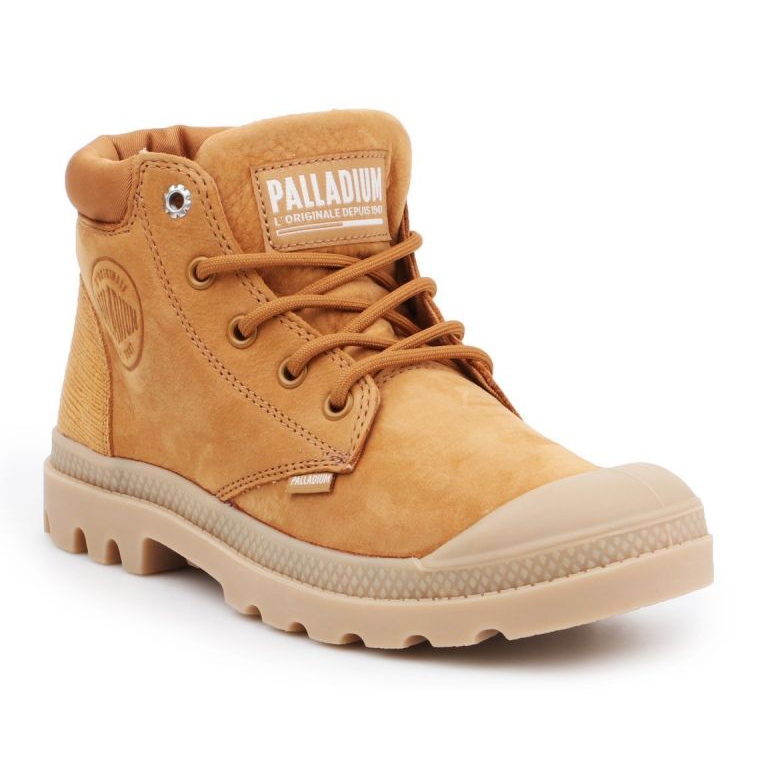 Palladium Pampa Lo Cuff Lea W 95561-717-M chaussures brun 1 Palladium Pampa Lo Cuff Lea W 95561-717-M chaussures brun 1