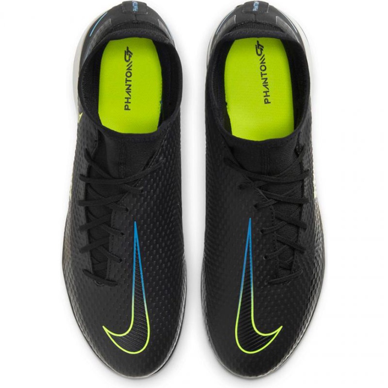 Nike Phantom Gt Academy Df Ic M CW6668-090 chaussures de football noir noir 1