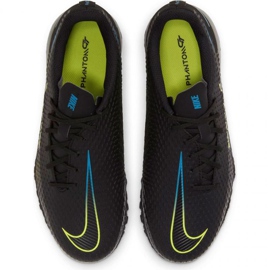 Nike Phantom Gt Academy Tf Jr CK8484-090 chaussures de football le noir le noir 1