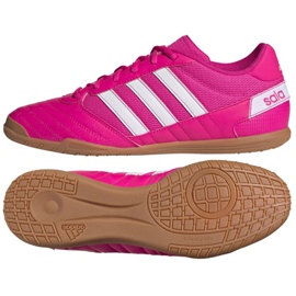Chaussures d'intérieur adidas Super Sala In M G55910 multicolore roses et violets 1 Chaussures d'intérieur adidas Super Sala In M G55910 multicolore roses et violets 1