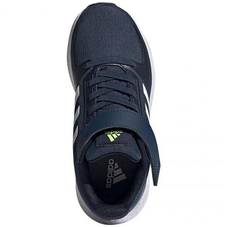 Chaussures Adidas Runfalcon 2.0 C Jr FZ0110 blanc bleu marine 1