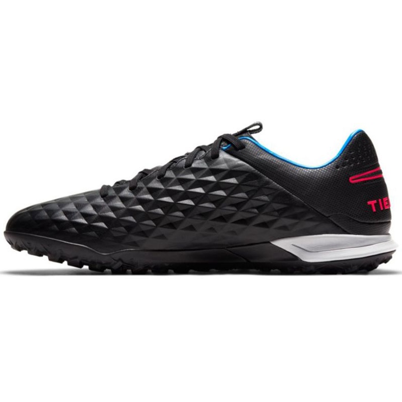 Nike Tiempo Legend 8 Pro Tf M AT6136 090 chaussures de football noir noir 1