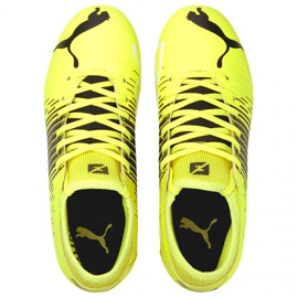 Chaussures de foot Puma Future Z 4.1 Fg Ag Jr 106400 01 multicolore jaune 1 Chaussures de foot Puma Future Z 4.1 Fg Ag Jr 106400 01 multicolore jaune 1