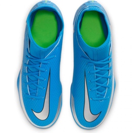 Chaussures de football Nike Phantom Gt Club Df FG / MG Jr CW6727-400 multicolore bleu 1