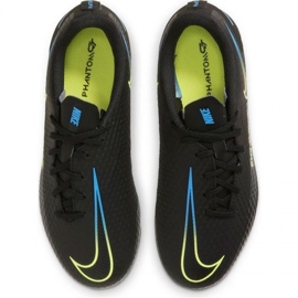 Chaussures de football Nike Phantom Gt Academy FG / MG Jr CK8476-090 noir noir 1