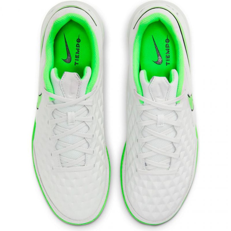 Nike Tiempo Legend 8 Academy Ic M AT6099-030 chaussures de football blanc blanc 1