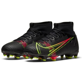 Nike Mercurial Superfly 8 Academy Mg Jr CV1127 090 chaussures de football le noir le noir 3