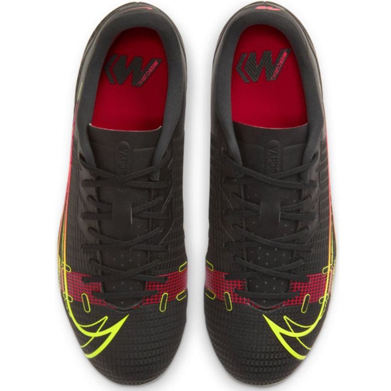 Nike Vapor 14 Academy FG / MG Jr CV0811 090 chaussures de football multicolore noir 1
