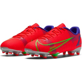 Chaussure de football Nike Vapor 14 Academy FG / MG Jr CV0811 600 rouge oranges et rouges 1 Chaussure de football Nike Vapor 14 Academy FG / MG Jr CV0811 600 rouge oranges et rouges 1