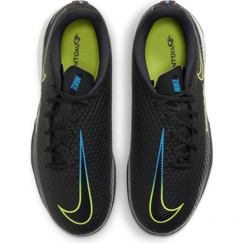 Nike Phantom Gt Academy Ic Jr CK8480 090 chaussures de football noir noir 1