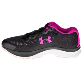 Chaussures Under Armour W Charged Bandit 6 3023023-002 le noir 1 Chaussures Under Armour W Charged Bandit 6 3023023-002 le noir 1