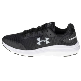 Chaussures Under Armour Gs Surge 2 W 3022870-001 noir 1