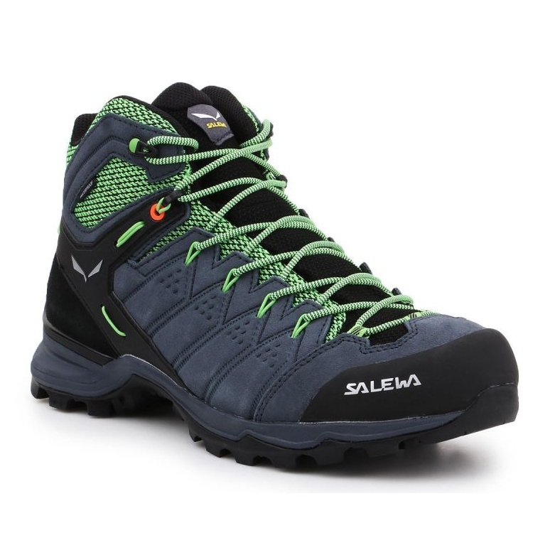 Chaussures Salewa Ms Alp Mate Mid Wp W 61384-3862 bleu 1