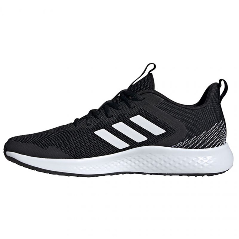 Chaussures de course Adidas Fluidstreet M FW1703 noir 1