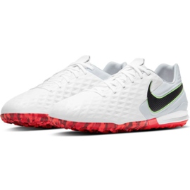Chaussures de foot Nike Tiempo Legend 8 Pro Tf M AT6136 106 multicolore blanc 1