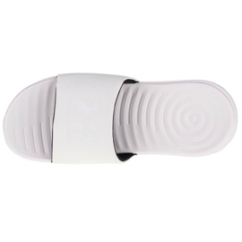 Under Armour Ansa Fixed Slides 3023772-101 tongs blanche 2