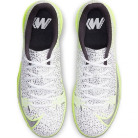 Chaussures de football Nike Mercurial Vapor 14 Academy Tf Jr CV0822-107 multicolore blanche 1