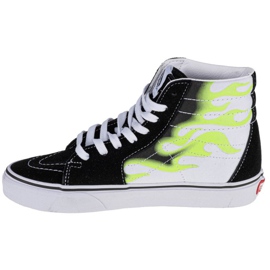 Chaussures Vans Ua SK8-HI Flame W VN0A4U3CXEY noir 1
