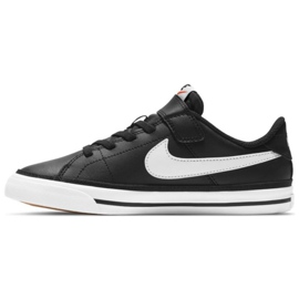 Chaussure Nike Court Legacy Jr DA5381 002 noir bleu marine 1
