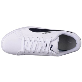 Puma Smash Vulc M 359622 10 blanche le noir 2