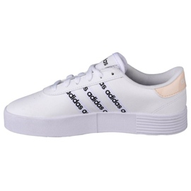 Chaussures adidas Court Bold W GZ8439 blanche 1