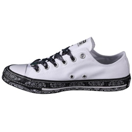 Chaussures Converse X Miley Cyrus Chuck Taylor All Star 162235C blanc 1