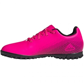 Chaussures de foot Adidas X Ghosted.4 Tf Jr FW6919 multicolore roses et violets 1