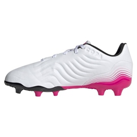 Chaussures de football Adidas Copa Sense.3 Fg Jr FX1986 bleu marine, blanc, rose blanche 1