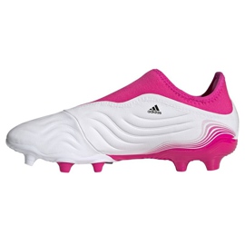 Chaussures de foot Adidas Copa Sense.3 Ll Fg M FW7268 bleu marine, blanc, rose blanc 1